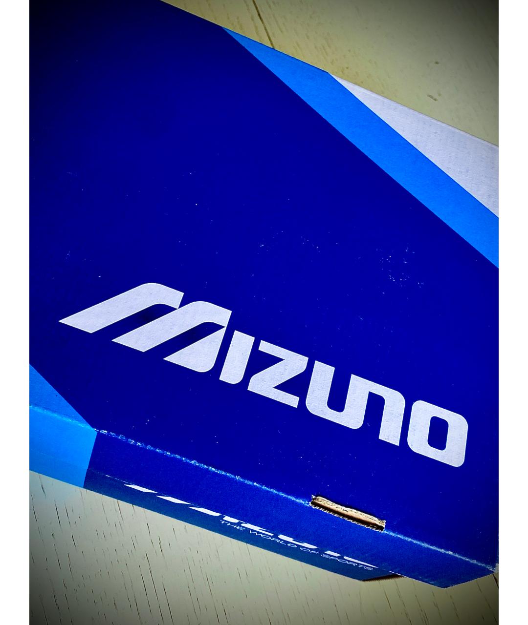 MIZUNO Синие замшевые низкие кроссовки / кеды, фото 7