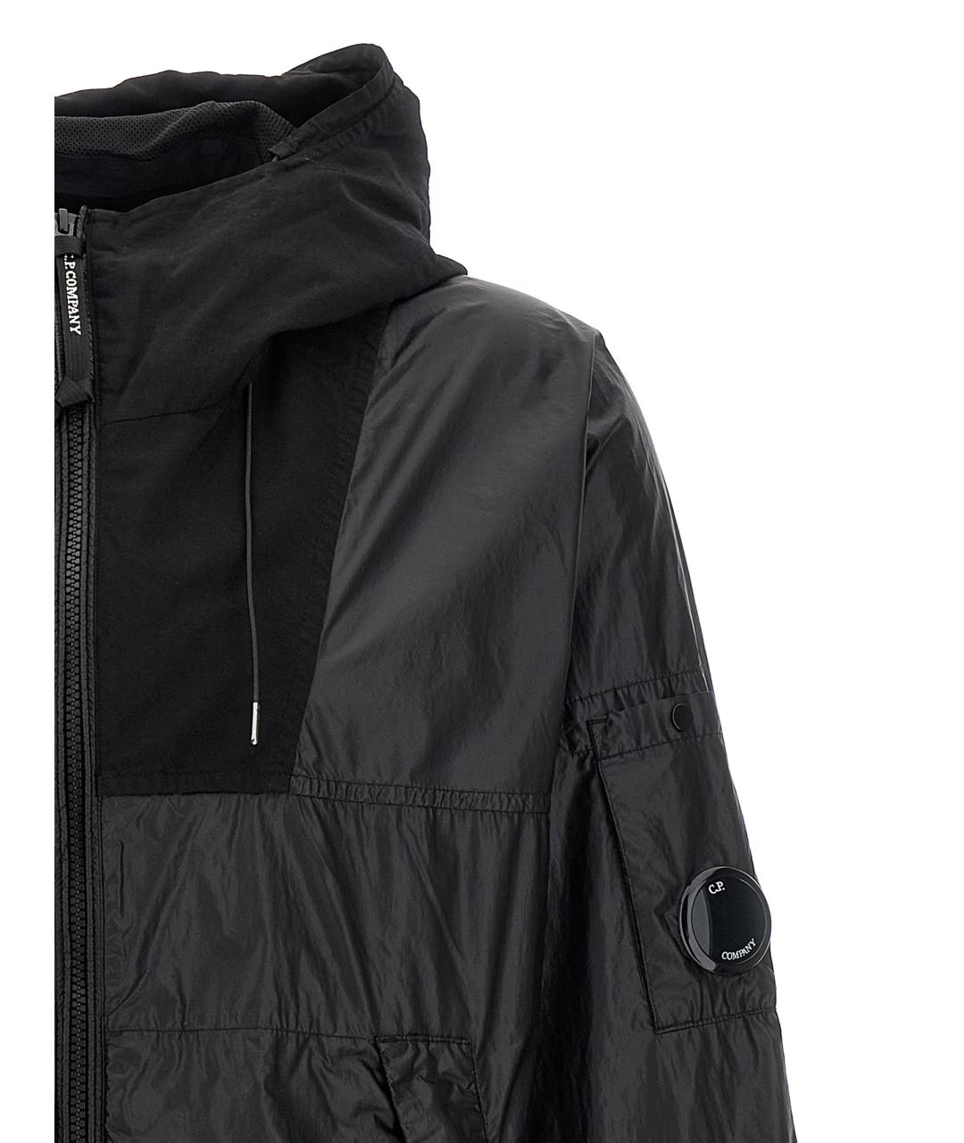 CP COMPANY Черная полиамидовая куртка, фото 3