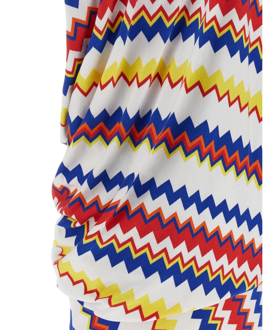 MISSONI Мульти вискозное платье, фото 4