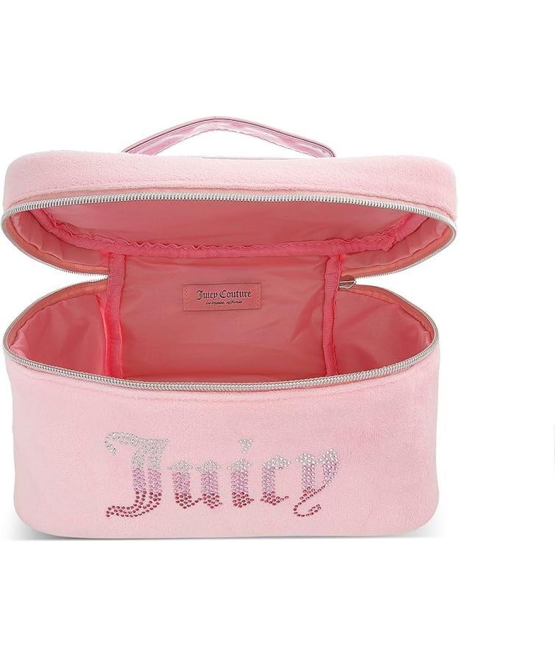 JUICY COUTURE Розовая косметичка, фото 3