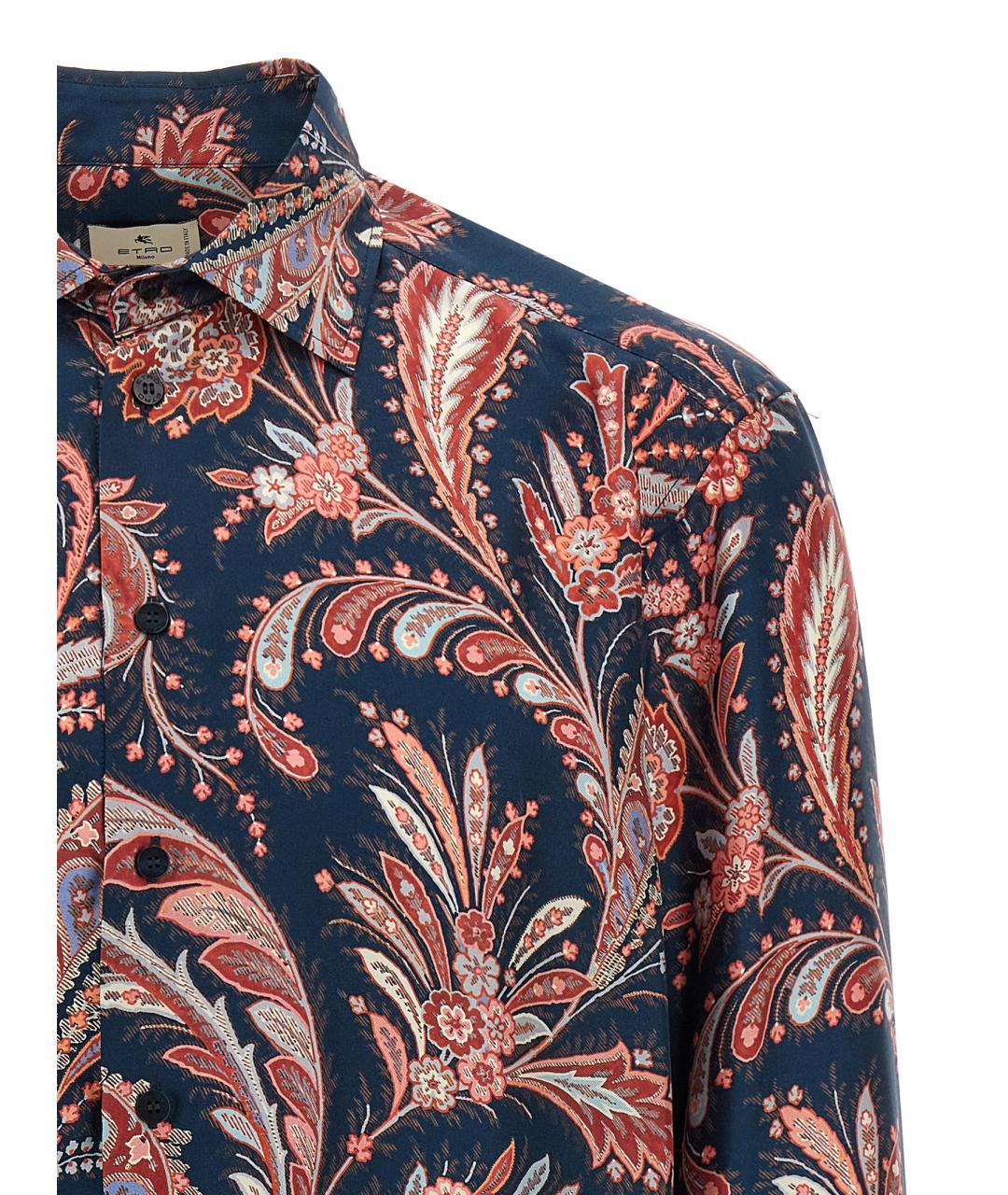 ETRO Мульти шелковая кэжуал рубашка, фото 3