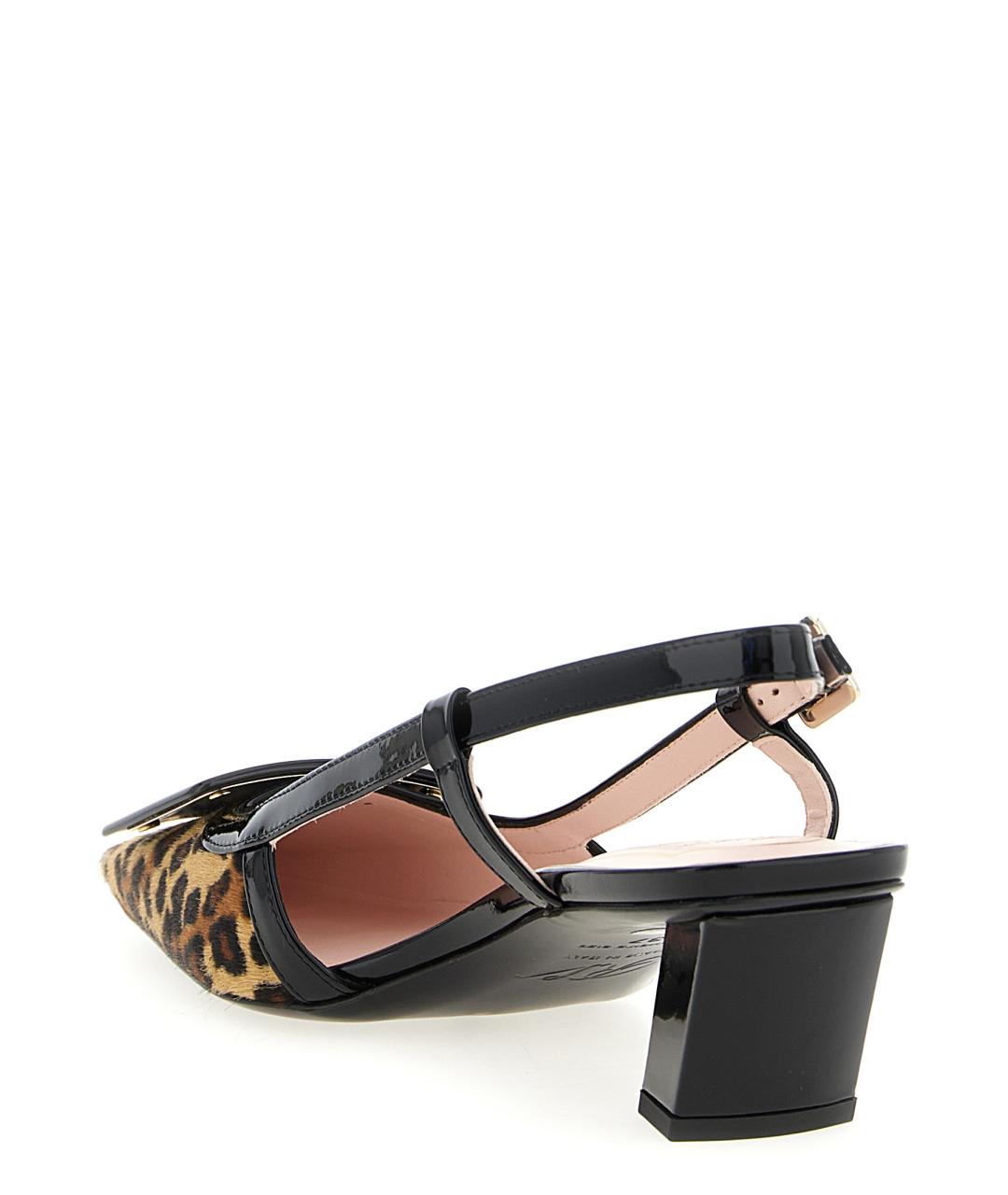 ROGER VIVIER Мульти кожаные туфли, фото 3
