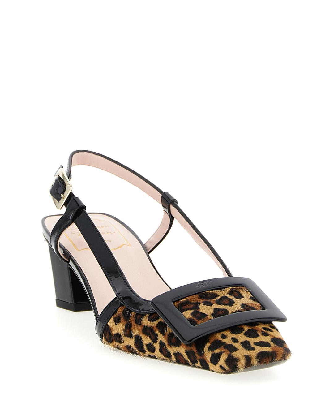 ROGER VIVIER Мульти кожаные туфли, фото 2