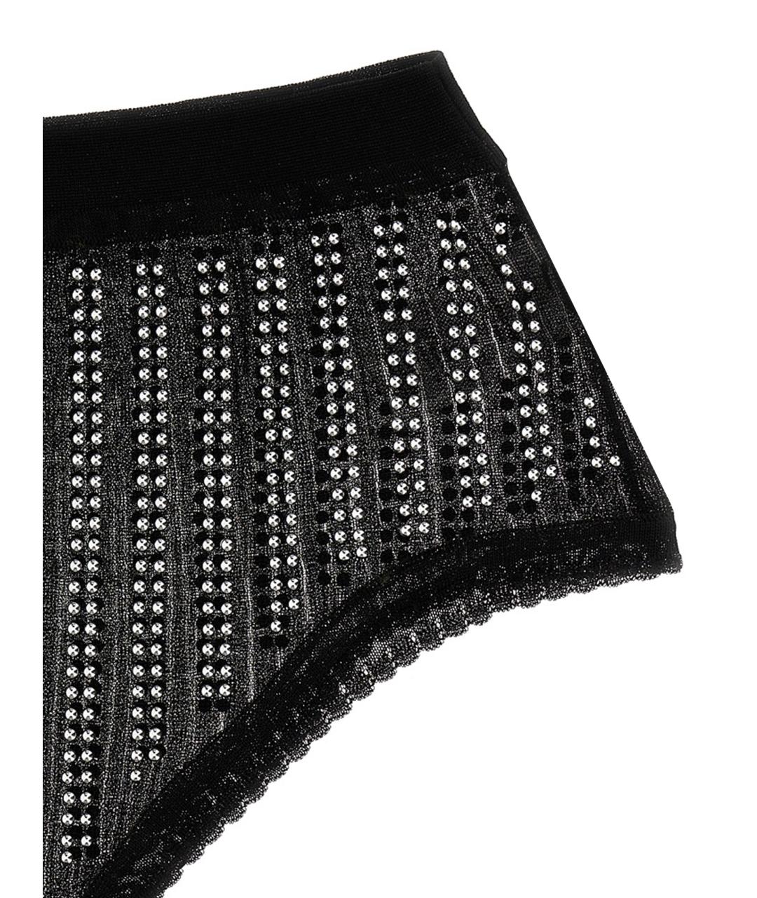 PACO RABANNE Черные трусы, фото 3