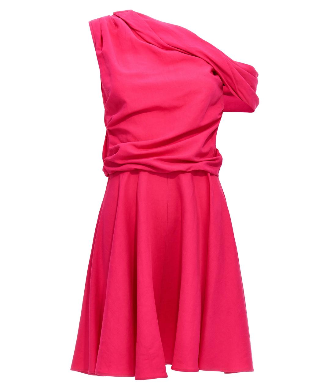 ROCHAS Фуксия вискозное платье, фото 1