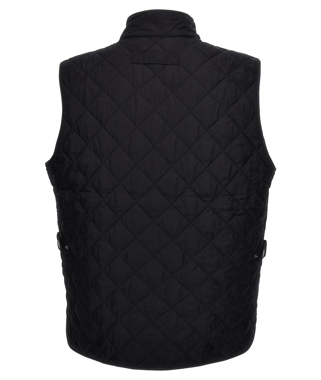 BARBOUR Темно-синий полиэстеровый жилет, фото 2