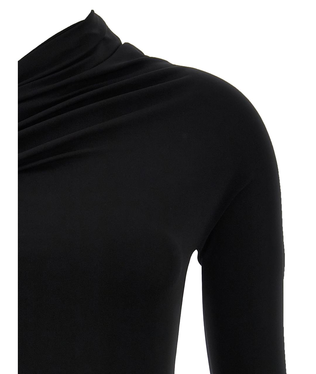 COURREGES Черное вискозное платье, фото 3