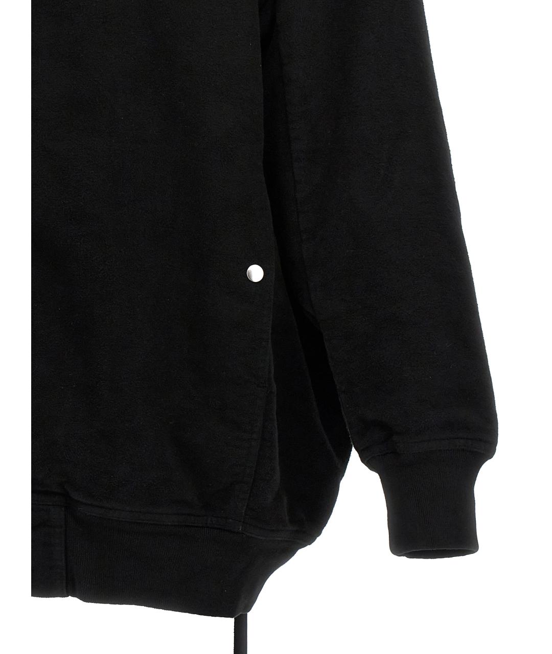 RICK OWENS DRKSHDW Черная хлопковая куртка, фото 4