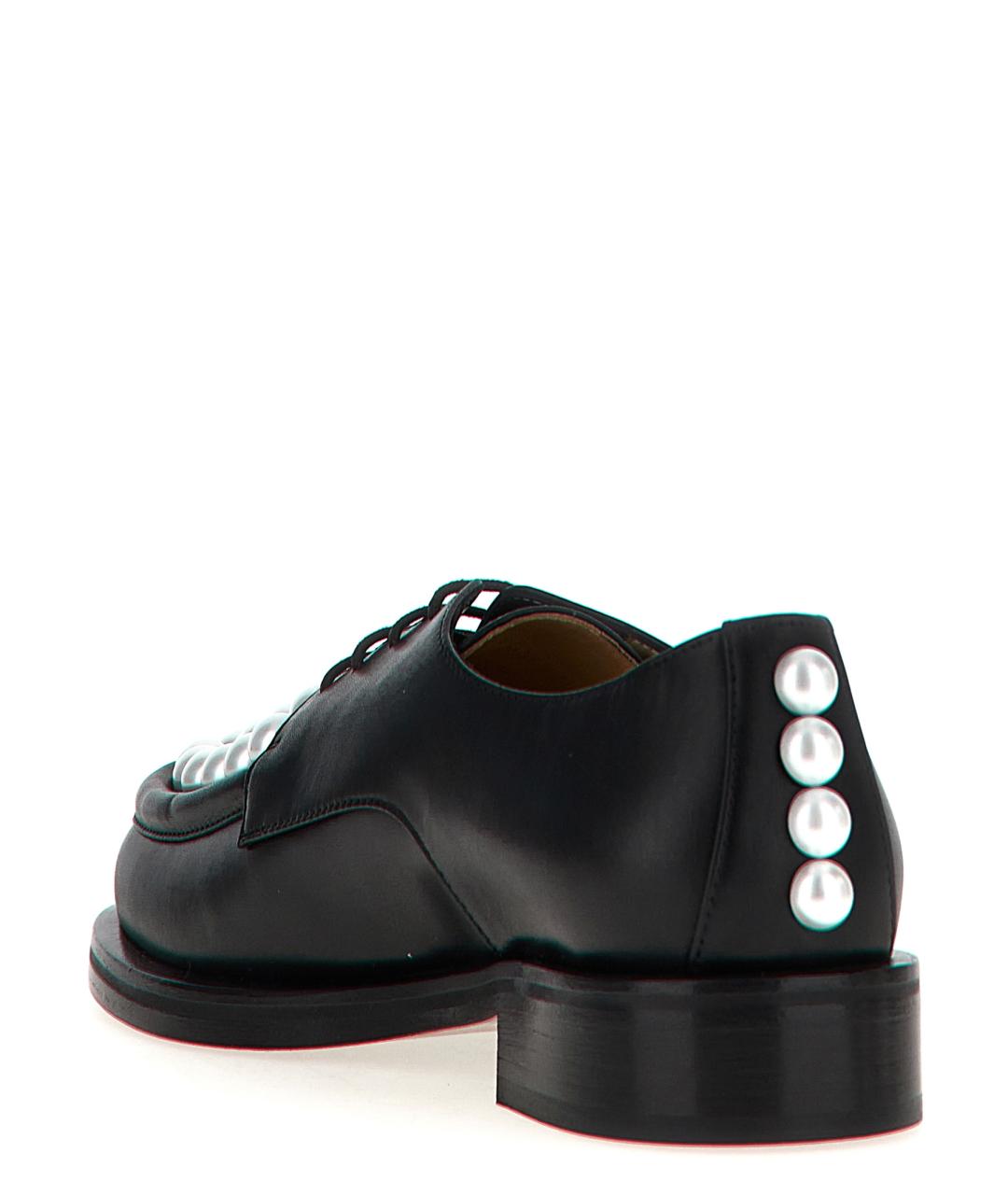 MACH&MACH Черные кожаные ботинки, фото 3