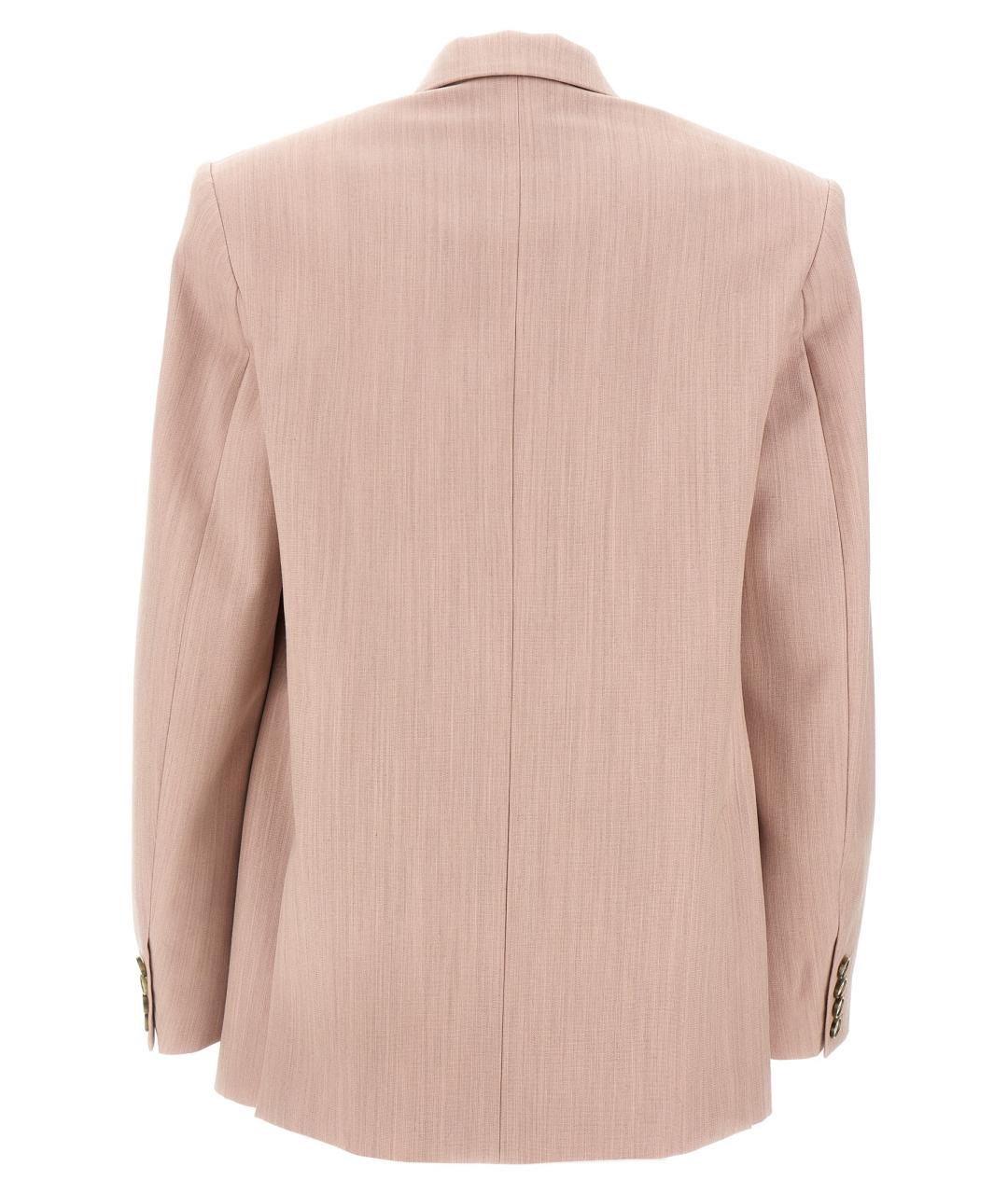 STELLA MCCARTNEY Розовый шерстяной жакет/пиджак, фото 2