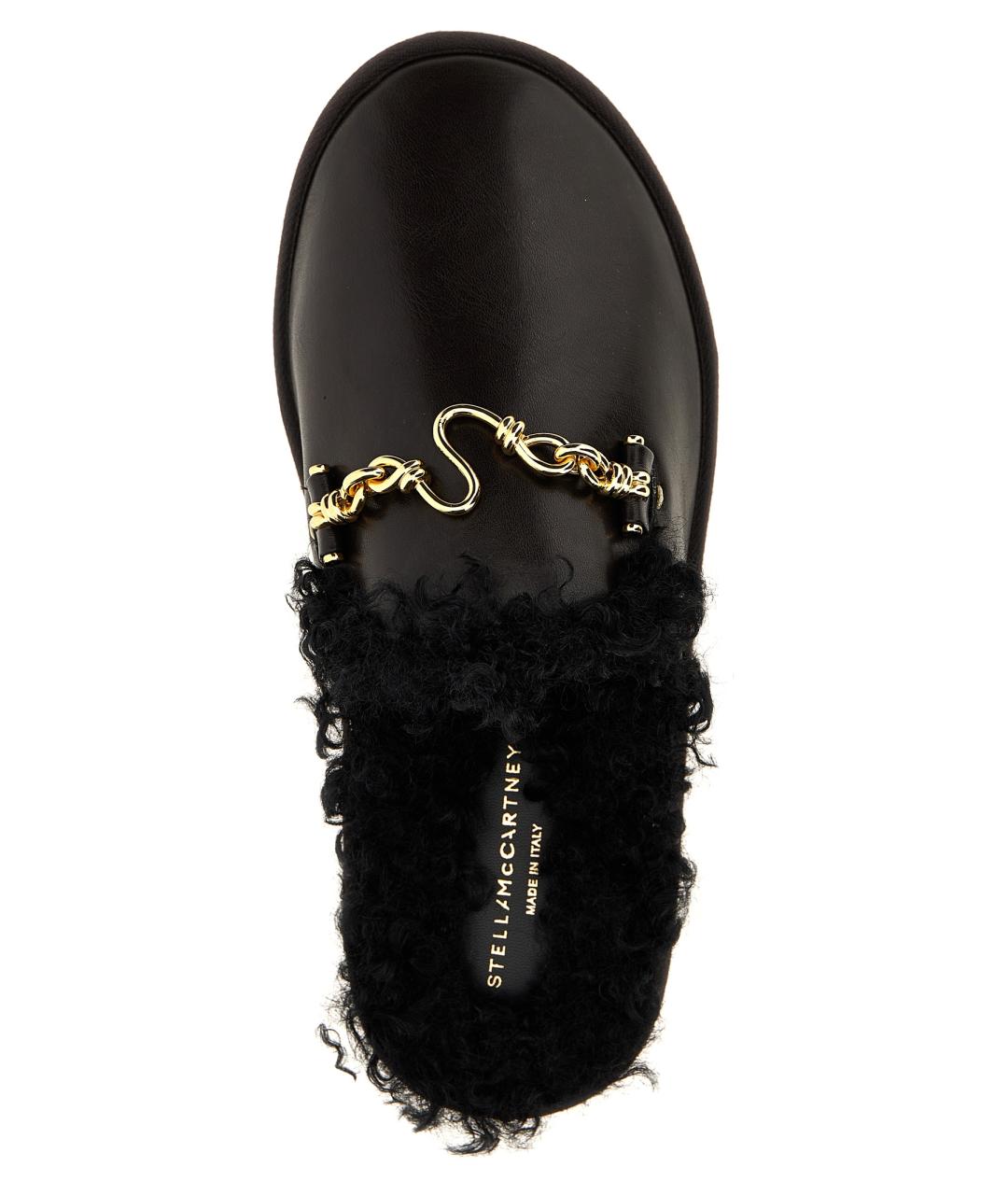 STELLA MCCARTNEY Коричневые мюли из искусственной кожи, фото 4