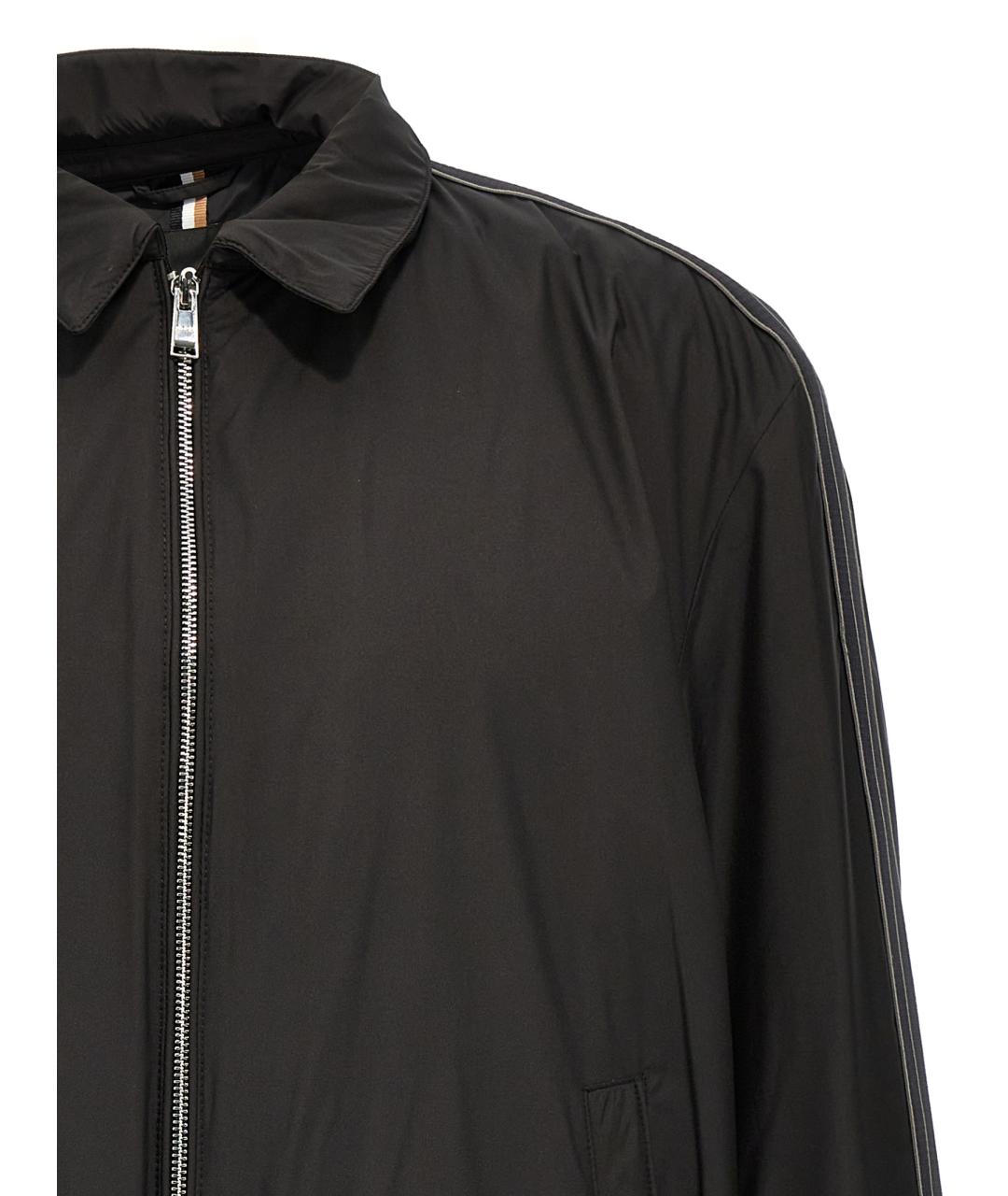 HUGO BOSS Черная полиэстеровая куртка, фото 3