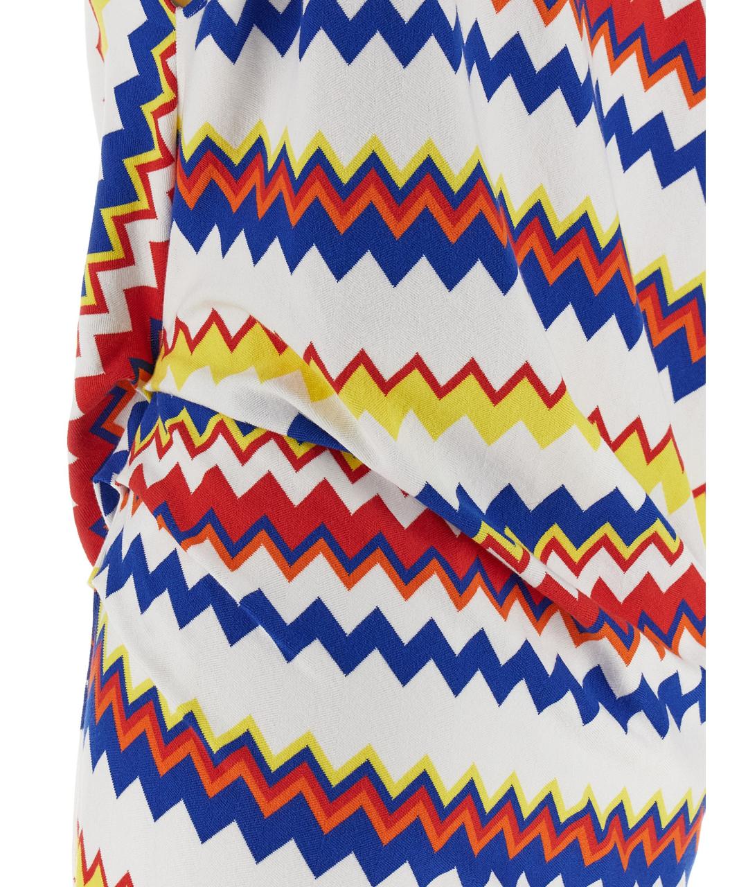 MISSONI Мульти вискозная футболка, фото 5