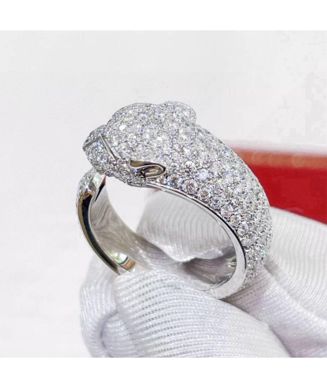 CARTIER Белое кольцо из белого золота, фото 4