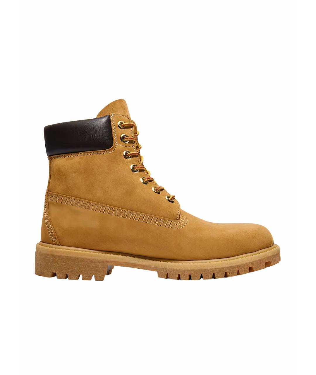 TIMBERLAND Горчичные кожаные ботинки, фото 1