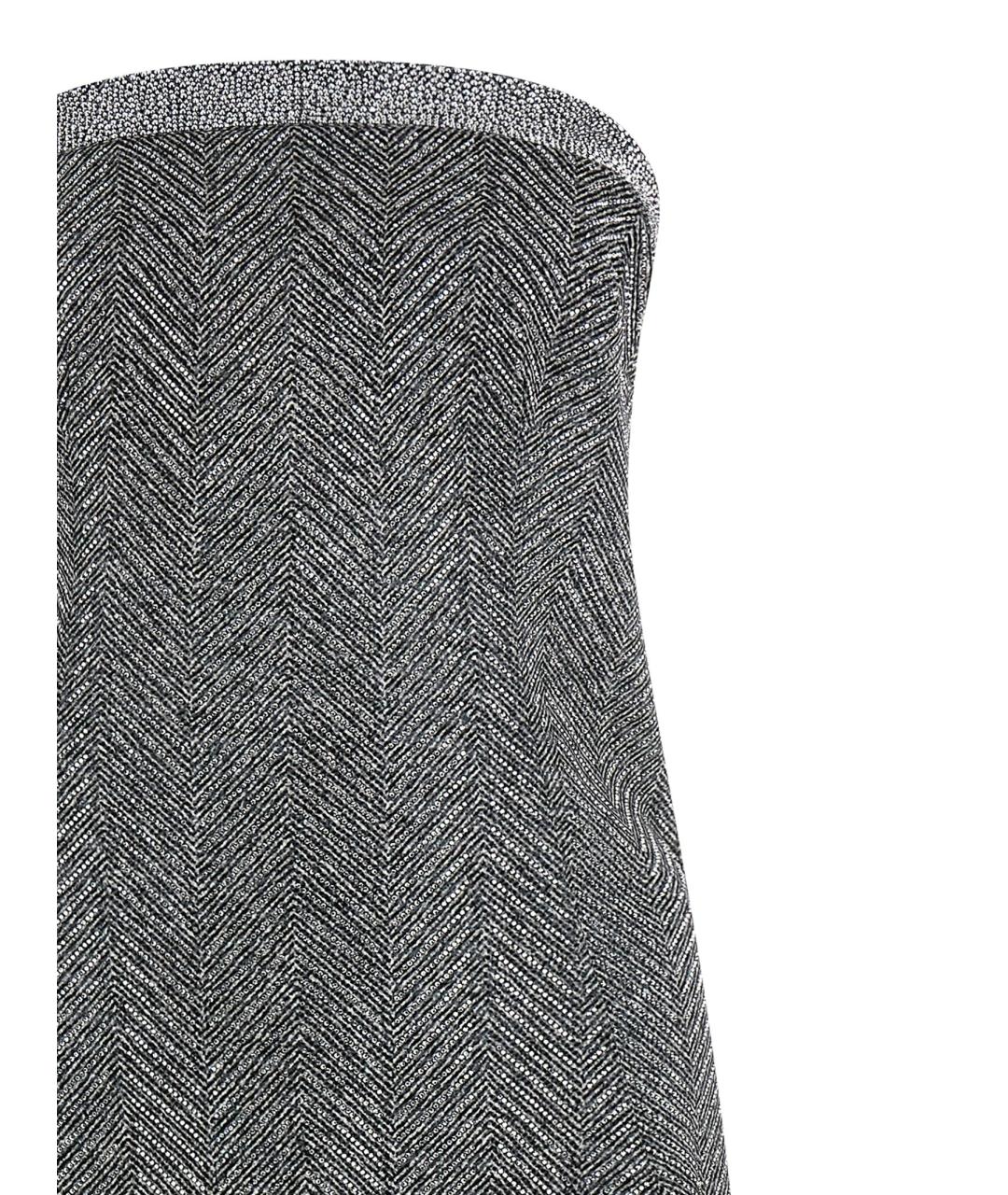 ERMANNO SCERVINO Серое вискозное платье, фото 3