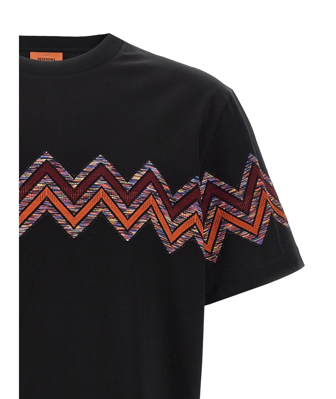 MISSONI Мульти хлопковая футболка, фото 3