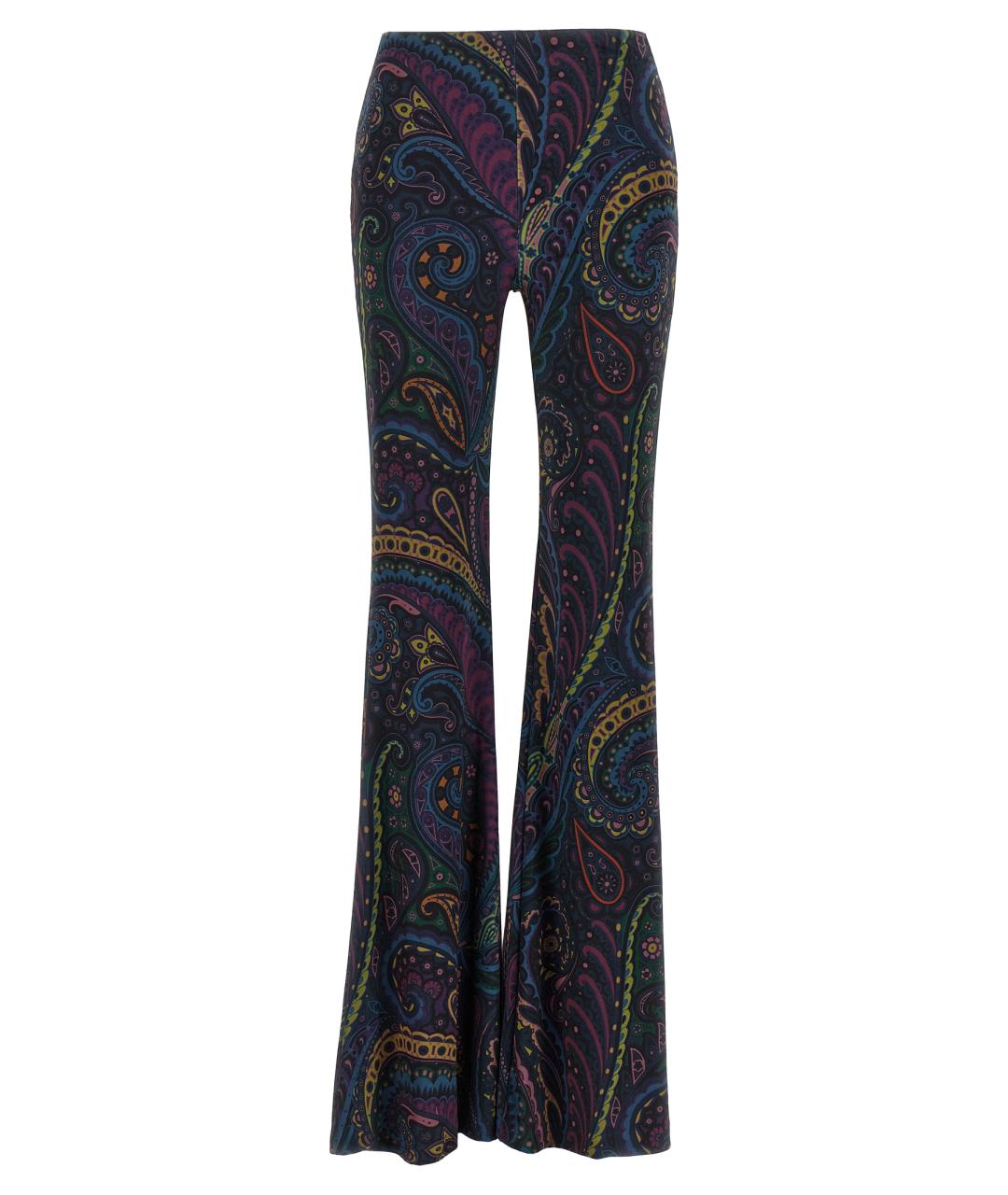 ETRO Мульти полиэстеровые брюки узкие, фото 1