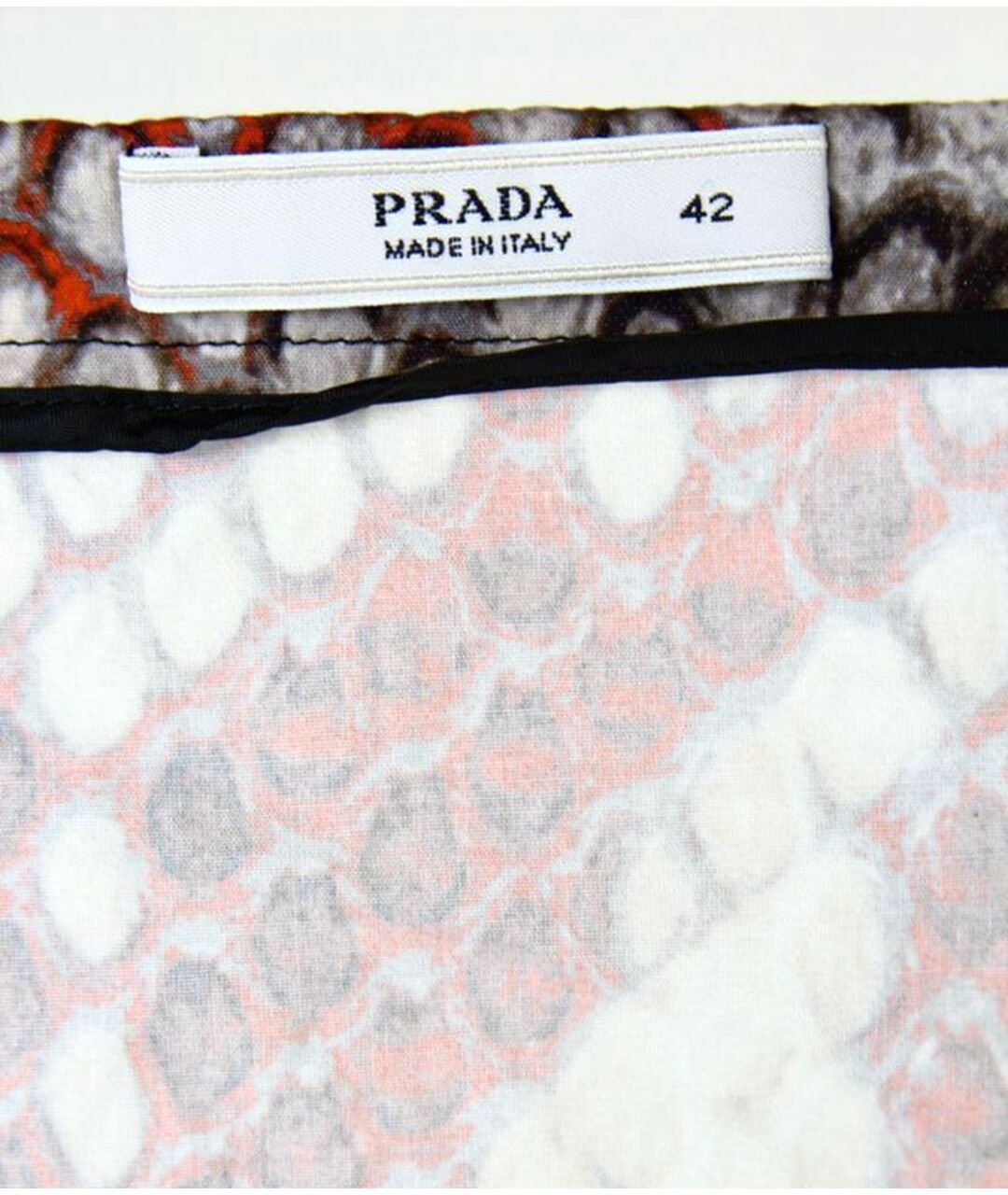 PRADA Хлопковая юбка миди, фото 5