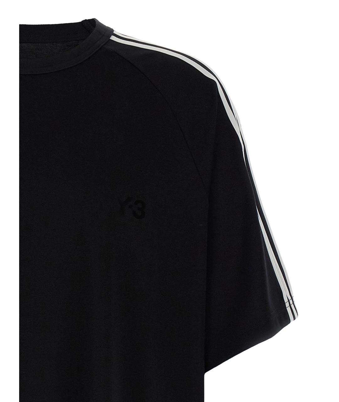 Y-3 Черная футболка, фото 3