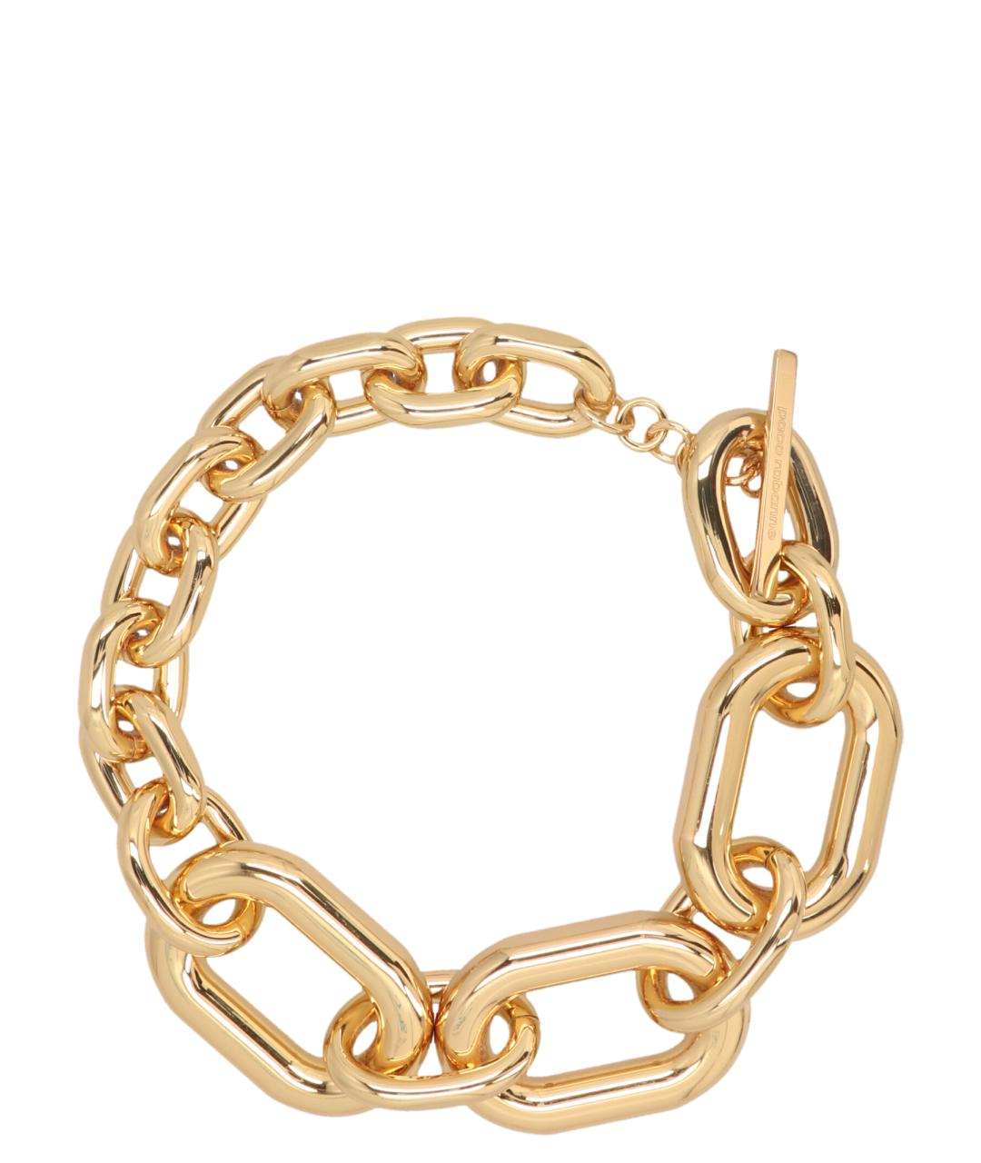 PACO RABANNE Золотая металлическая цепочка, фото 1