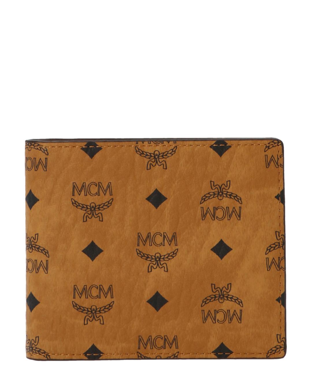 MCM Коричневый кошелек из искусственной кожи, фото 1