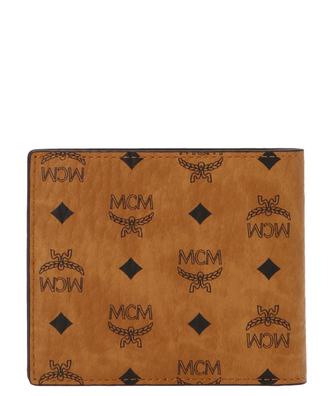 MCM Коричневый кошелек из искусственной кожи, фото 2