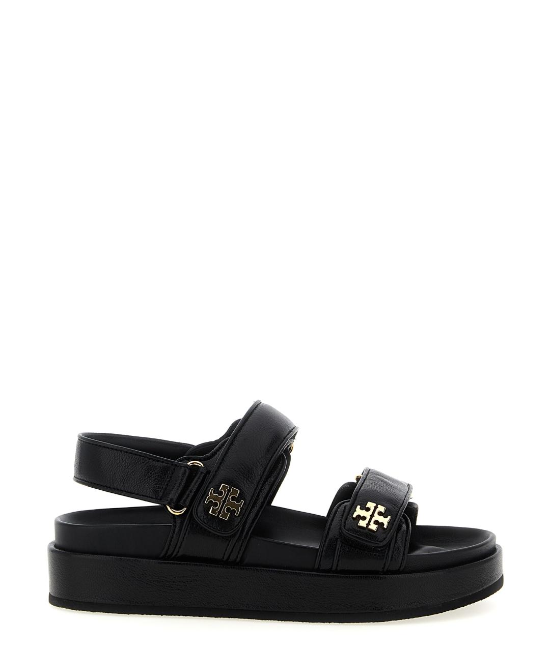 TORY BURCH Черные сандалии, фото 1