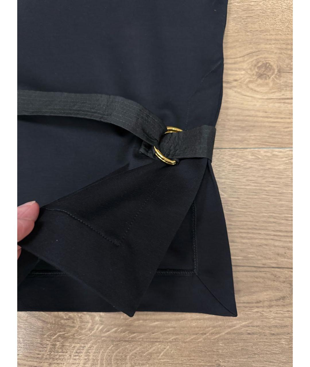 LOUIS VUITTON Черная хлопковая футболка, фото 5