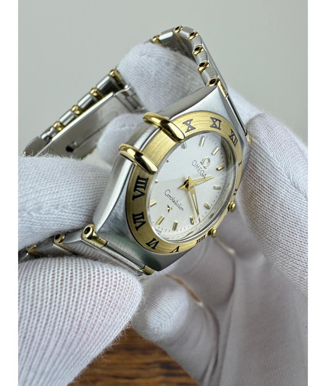OMEGA Золотые часы из желтого золота, фото 4