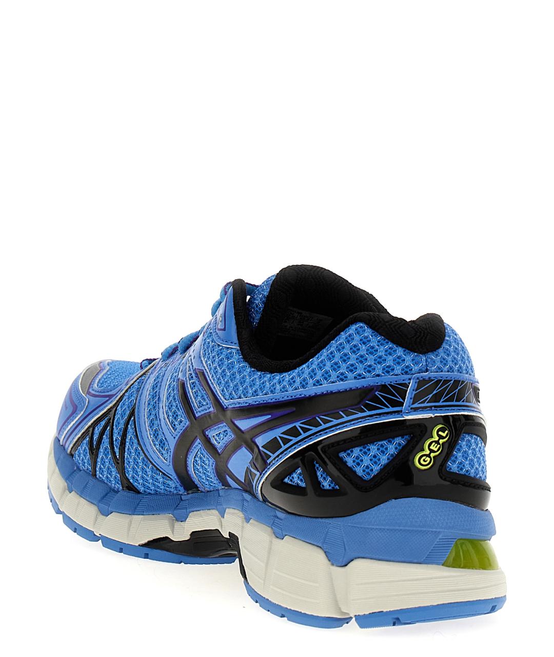 ASICS Голубые синтетические кроссовки, фото 3