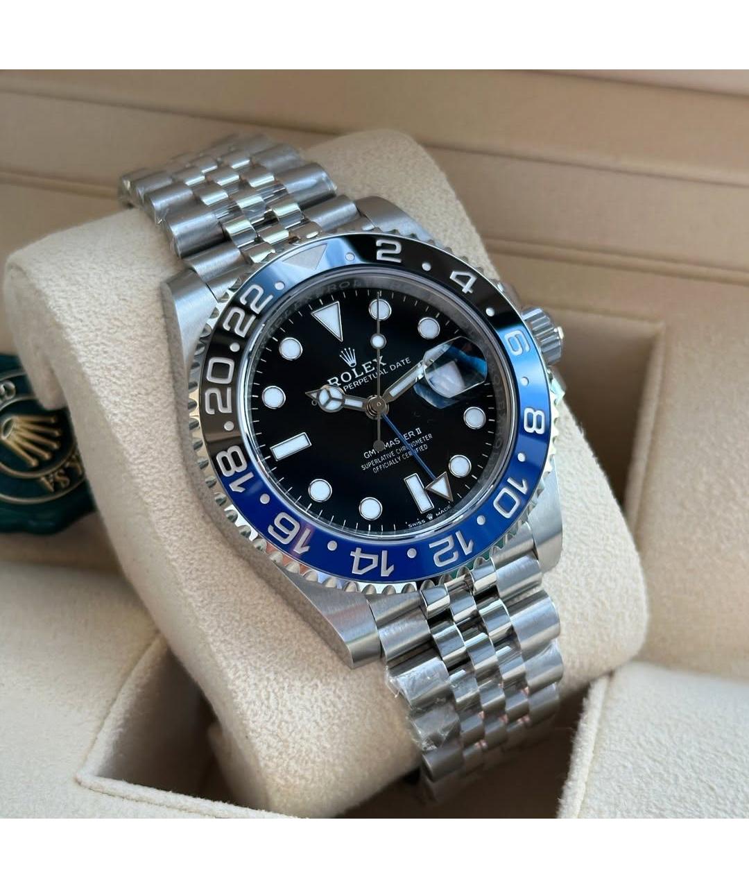 ROLEX Черные часы, фото 3