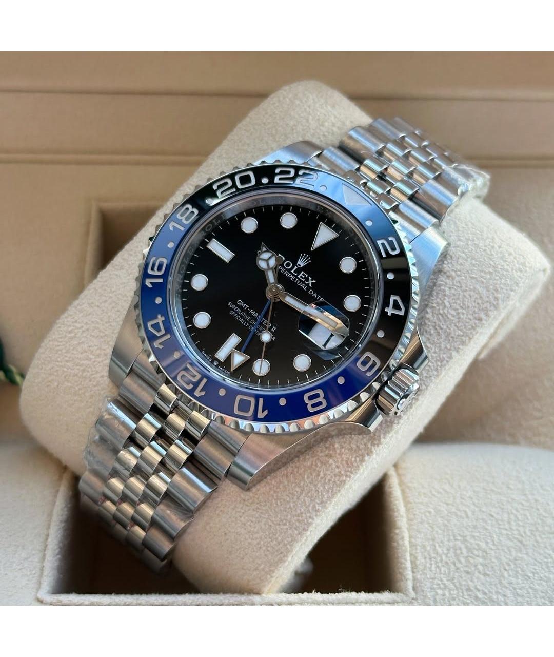 ROLEX Черные часы, фото 4