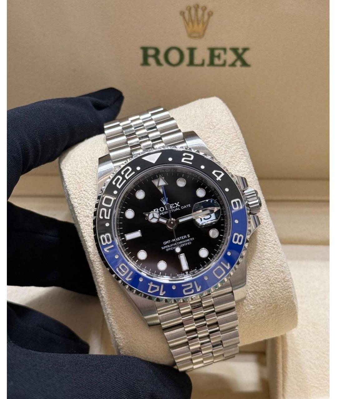 ROLEX Черные часы, фото 7