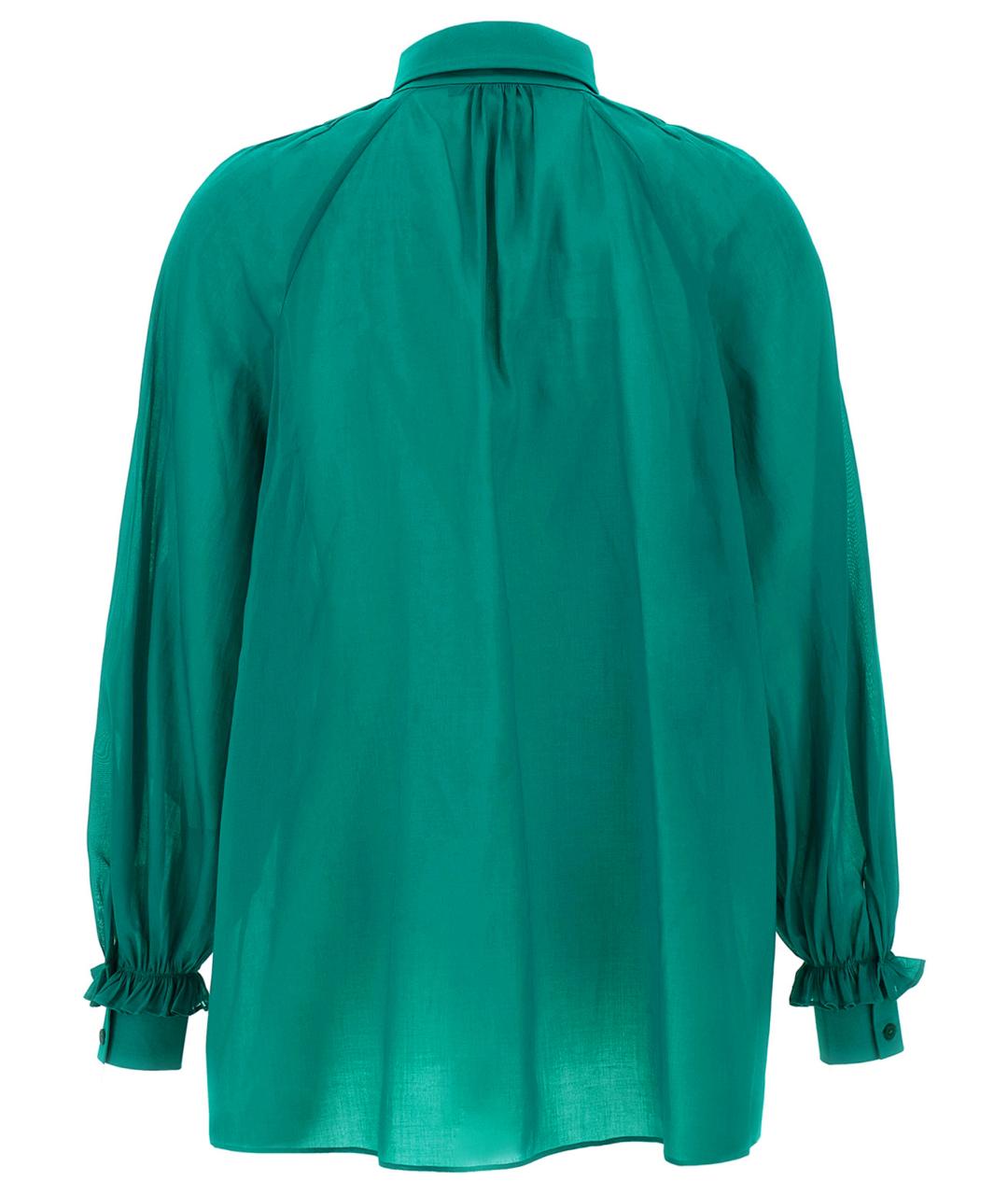 ALBERTA FERRETTI Зеленая блузы, фото 2