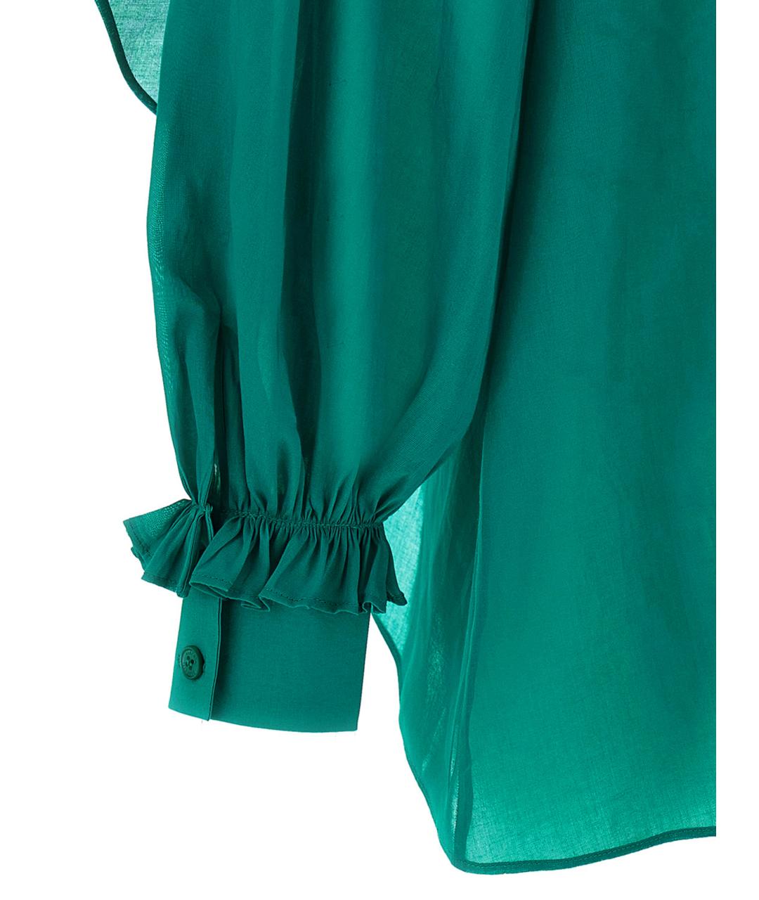 ALBERTA FERRETTI Зеленая блузы, фото 4