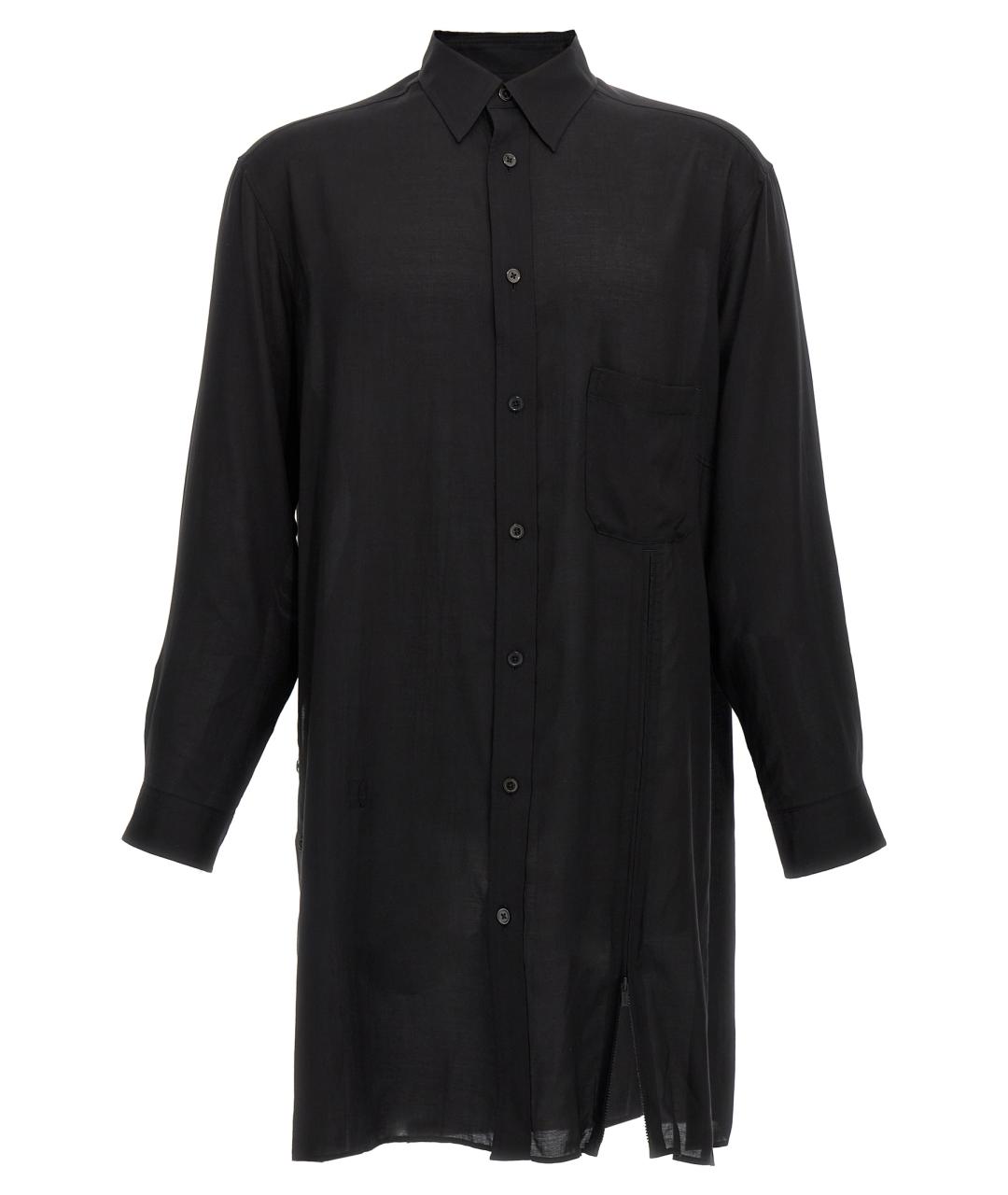 YOHJI YAMAMOTO Черная кэжуал рубашка, фото 1
