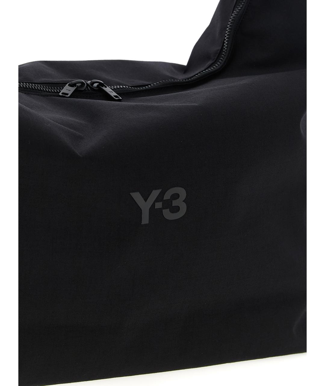 Y-3 Черная дорожная/спортивная сумка, фото 3