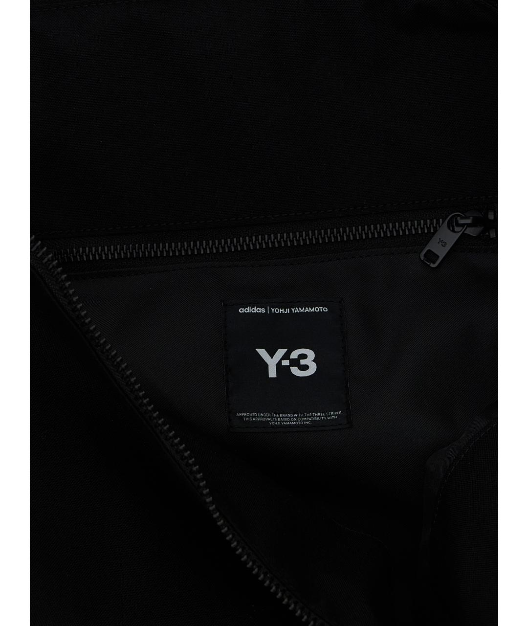 Y-3 Черная дорожная/спортивная сумка, фото 4