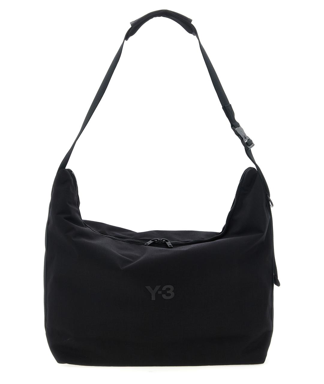 Y-3 Черная дорожная/спортивная сумка, фото 1