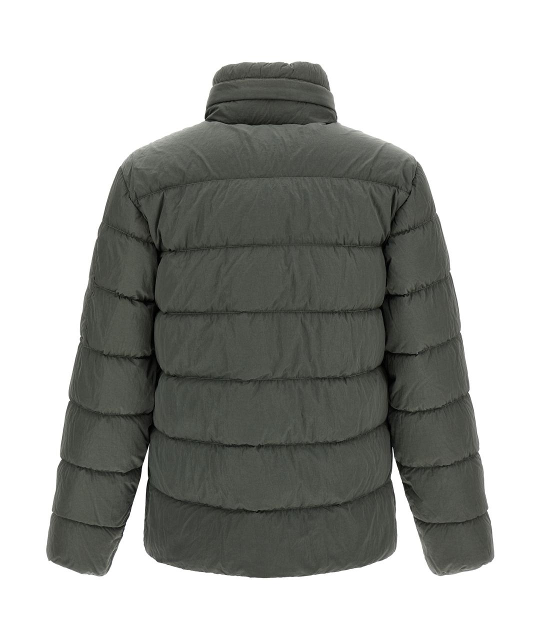 CP COMPANY Серый полиамидовый пуховик, фото 2