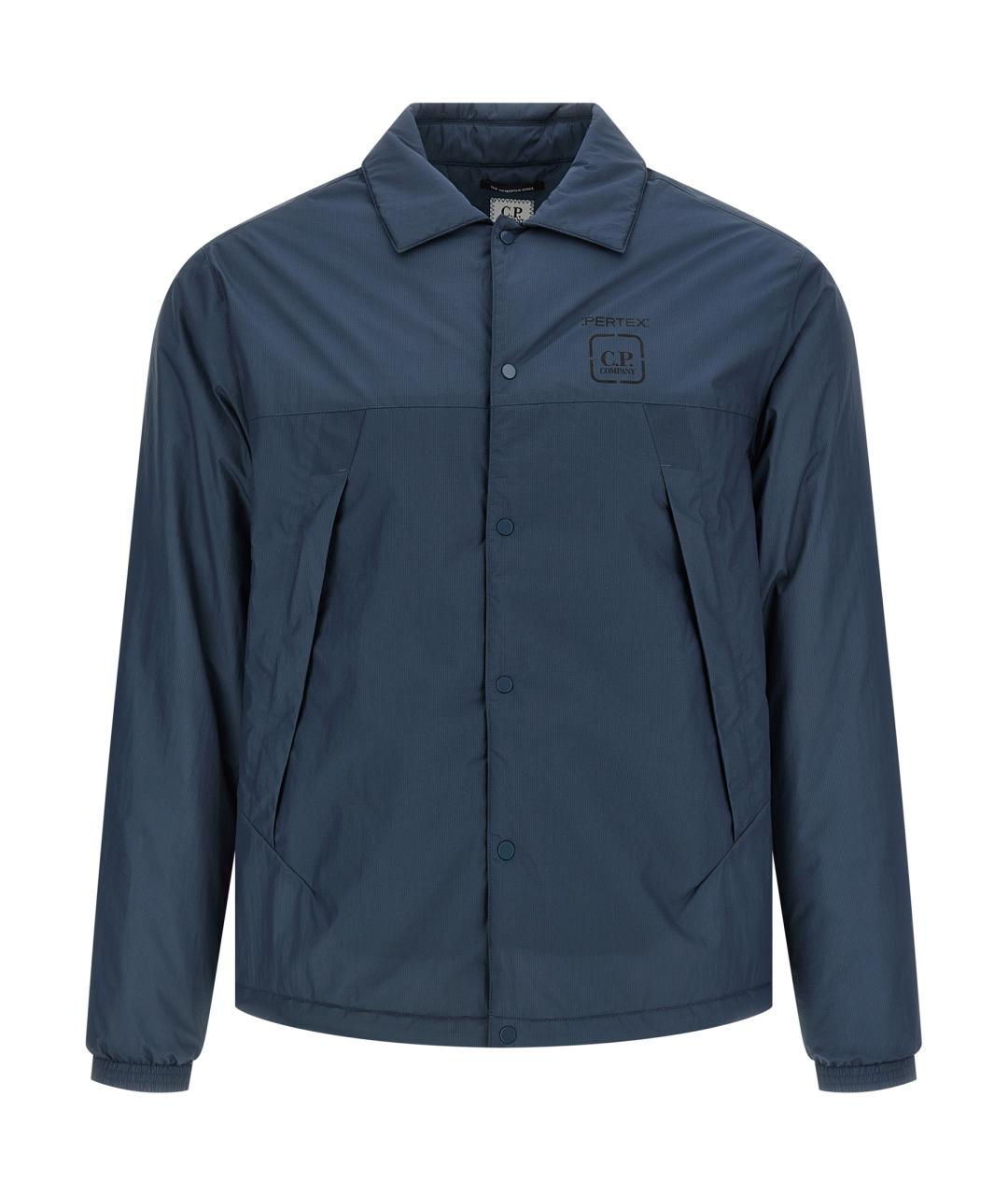 CP COMPANY Синяя полиамидовая куртка, фото 1