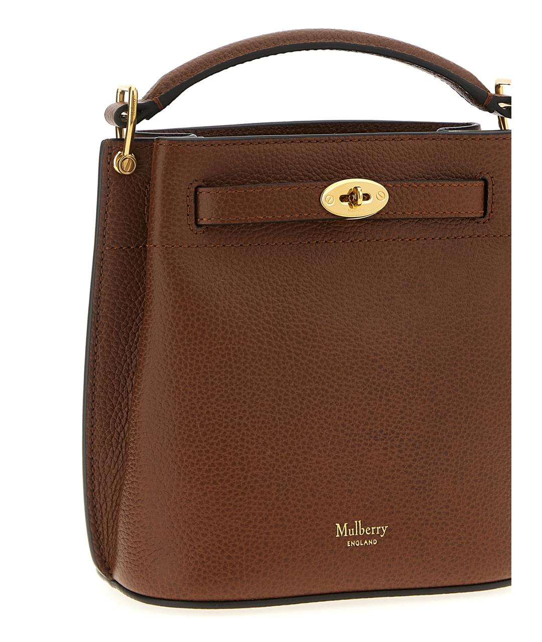 MULBERRY Коричневая кожаная сумка тоут, фото 3
