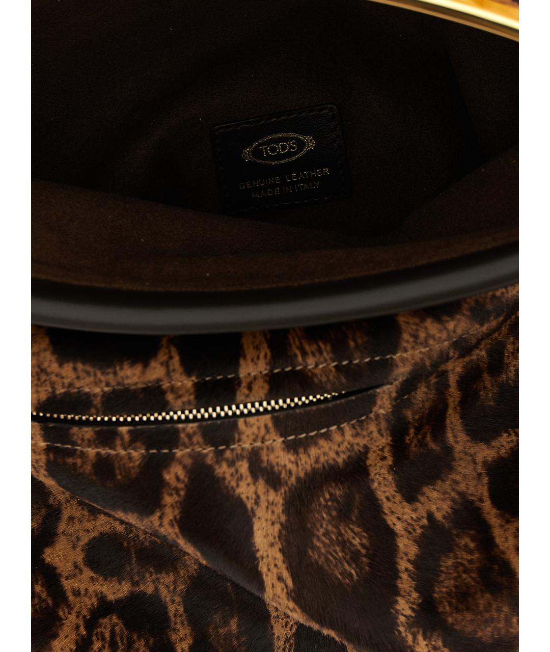 TOD'S Мульти кожаная сумка через плечо, фото 4