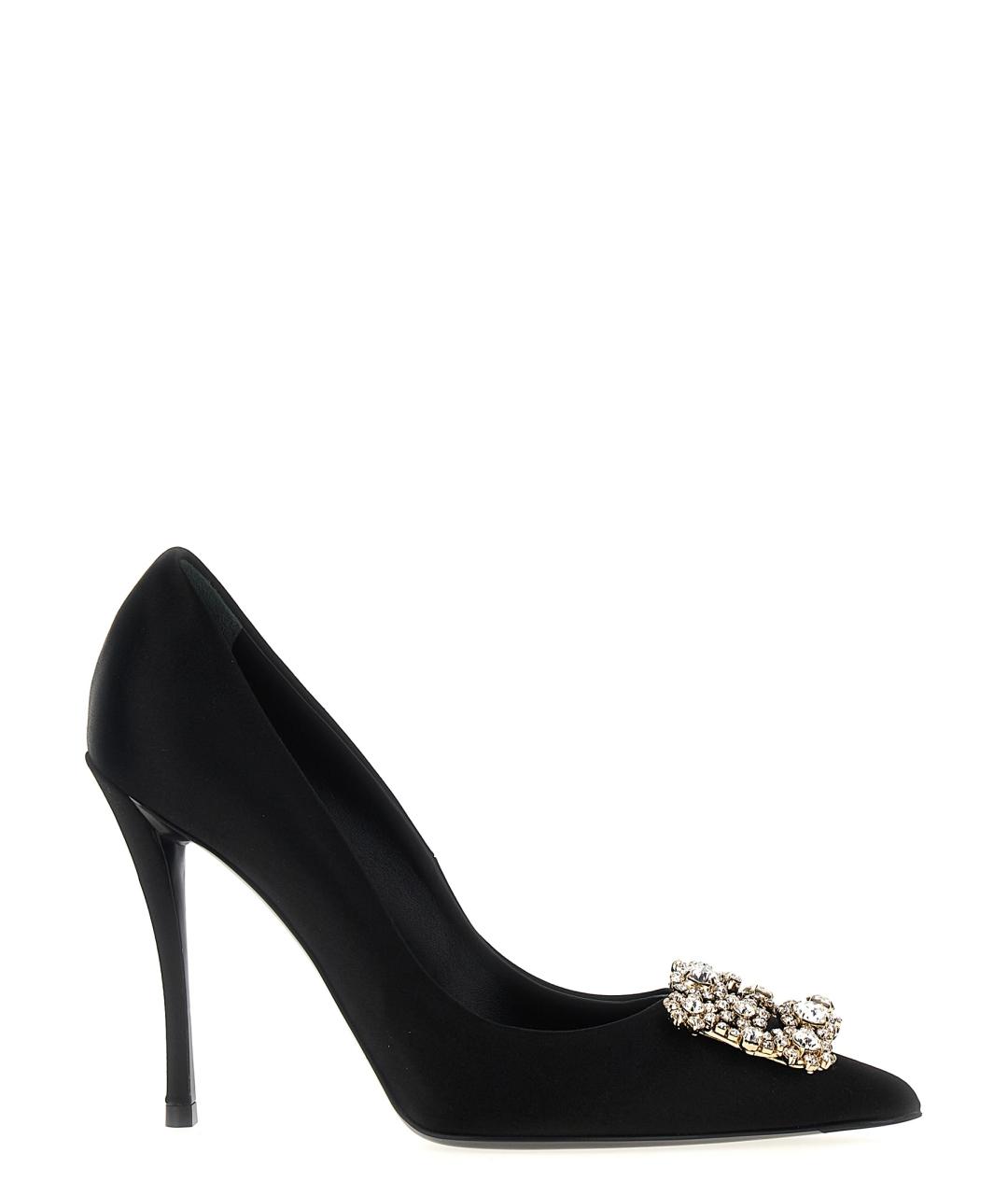 ROGER VIVIER Черные замшевые туфли, фото 1