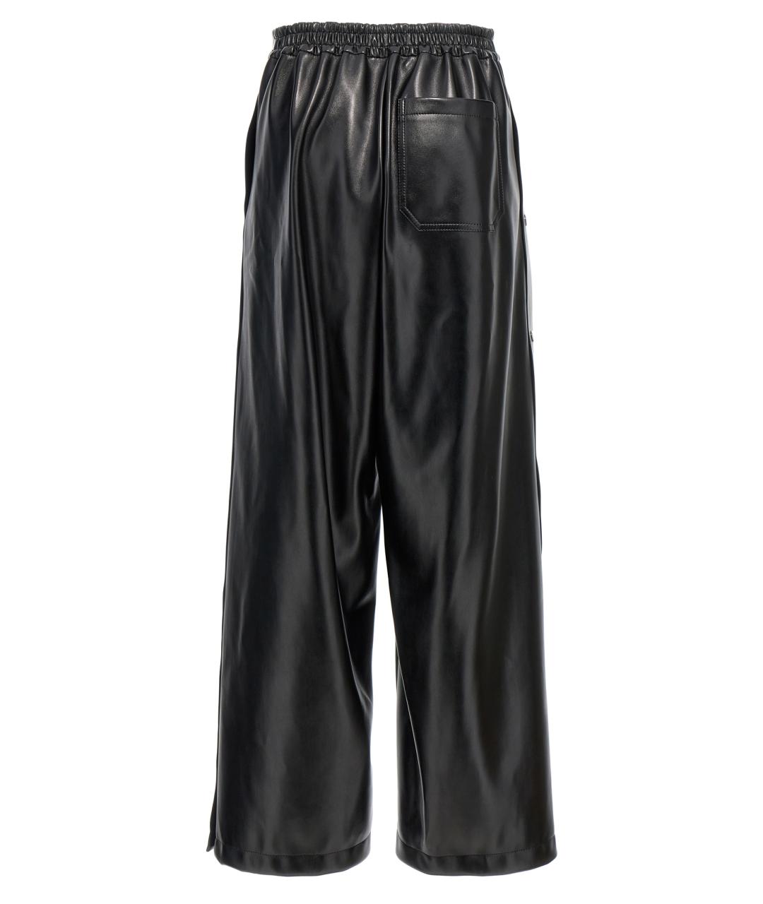 STELLA MCCARTNEY Черные полиэстеровые прямые брюки, фото 2