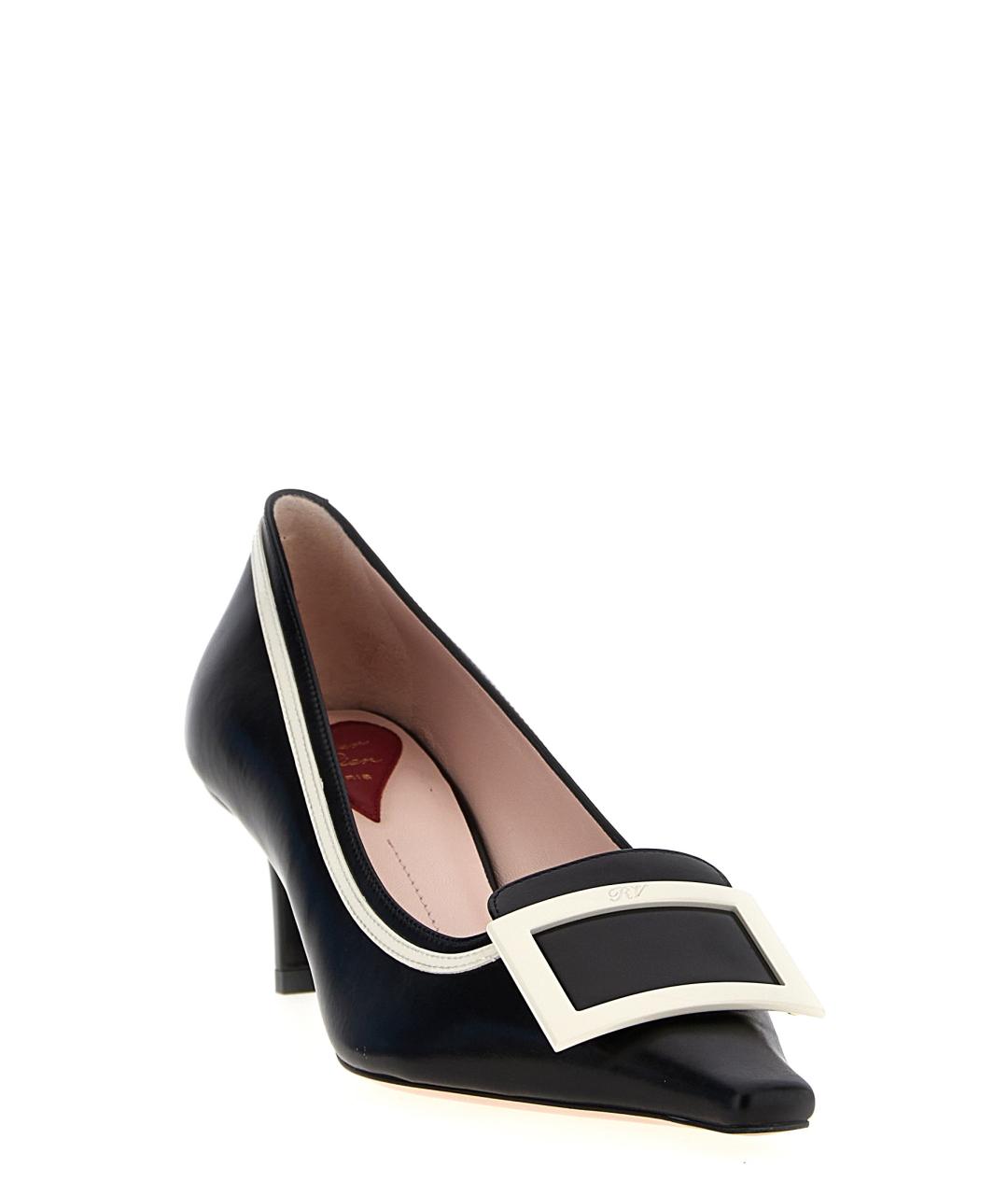 ROGER VIVIER Белые кожаные туфли, фото 2