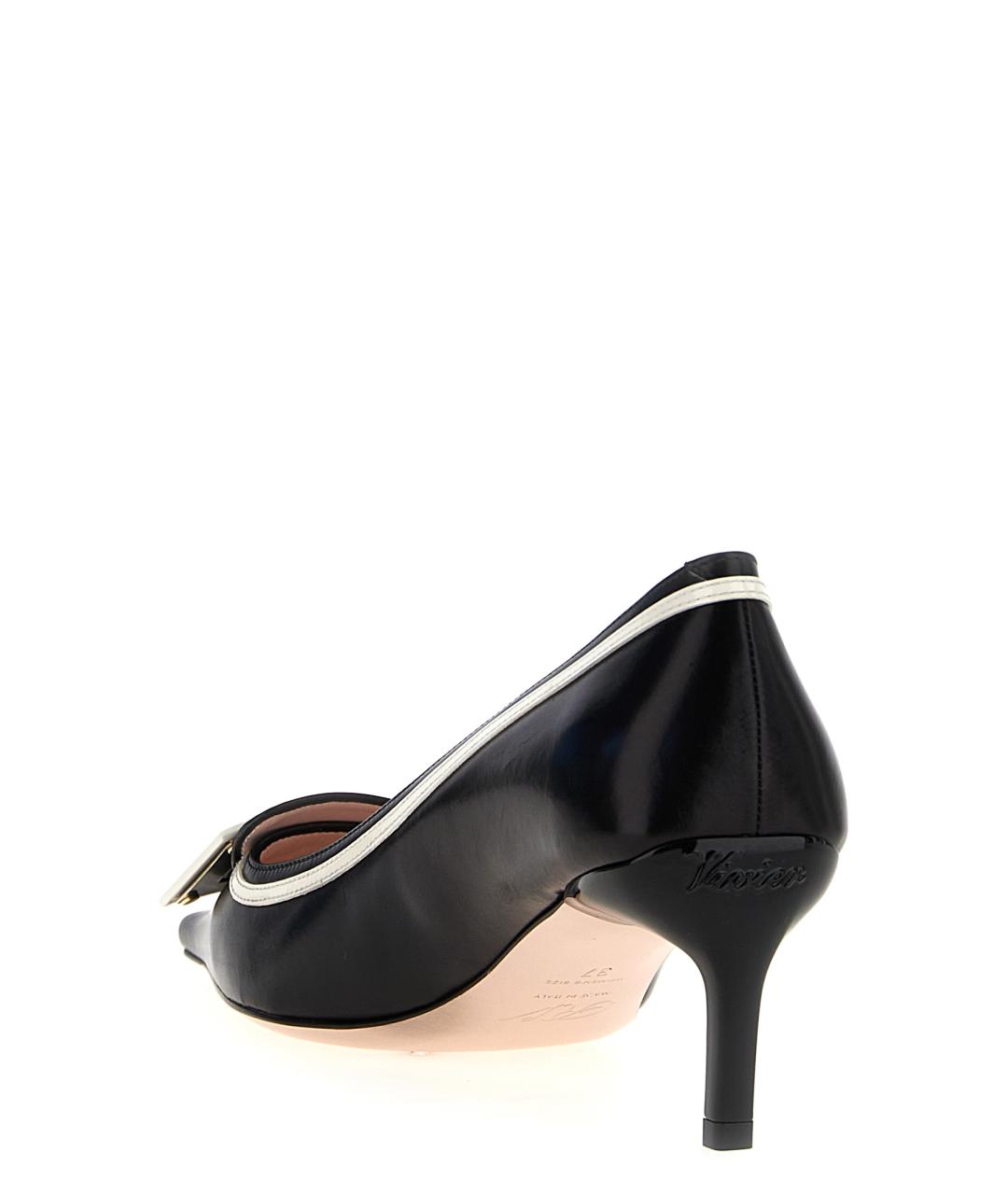 ROGER VIVIER Белые кожаные туфли, фото 3