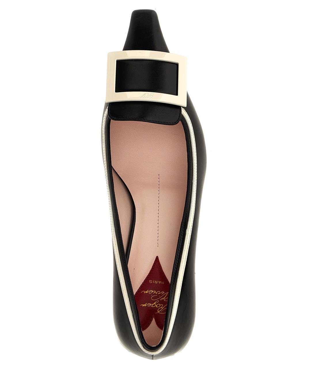 ROGER VIVIER Белые кожаные туфли, фото 4