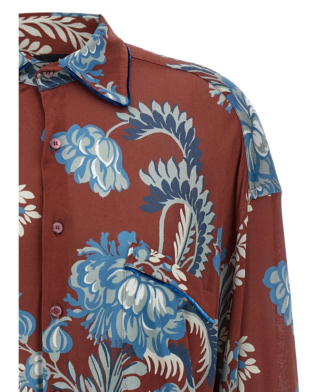 ETRO Мульти вискозная рубашка, фото 3